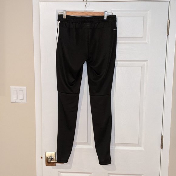 Iconic Adidas Track Pants Joggers Black 3 Stripe - Picture 8 of 13